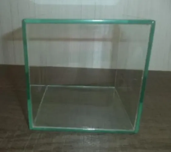 Pequeno Aquário Para Peixe Beta. 