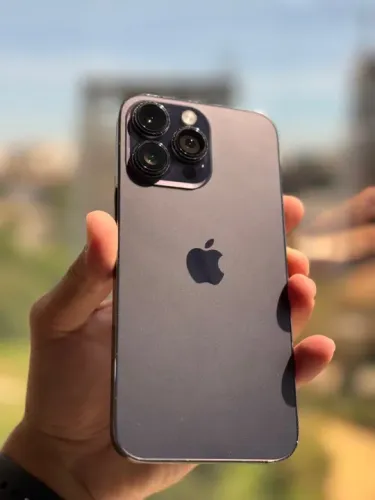 iPhone 14 Pro Max 256GB / roxo profundo / promoção seminovo 