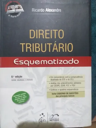 Livro Direito Tributário Esquematizado - Ricardo Alexandre
