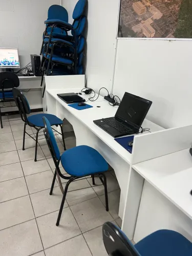 Balcão para atendimento