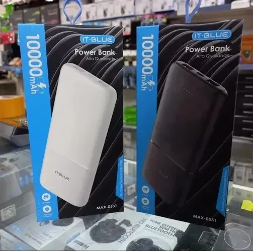 Carregador portátil 10000mah para todos tipos de celulares (Jk Eletronicos)