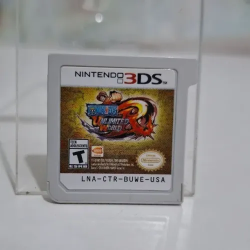 One Piece Unlimited World red nintendo 3ds 2ds