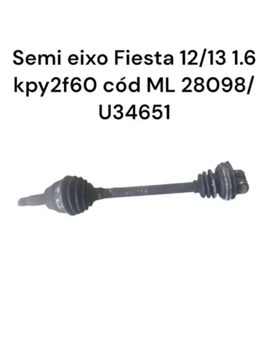 Semi eixo ford fiesta 12/13