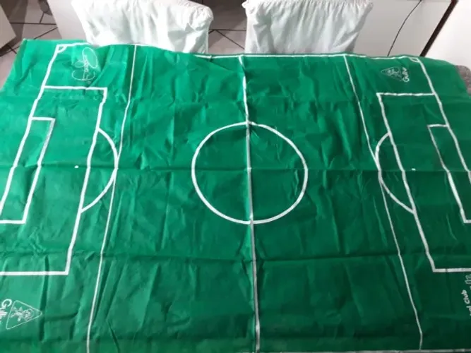Campo em Tecido TNT para Futebol de Botão Neymar Jr. Gulliver Brinquedos 