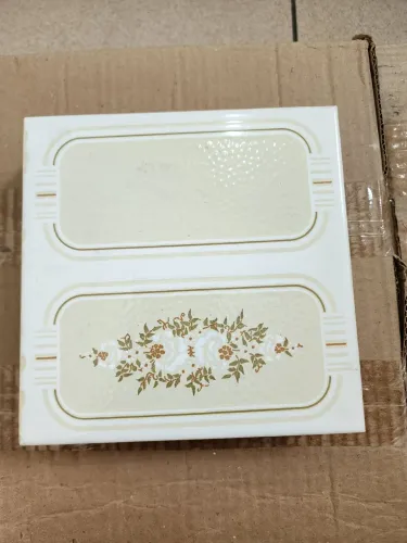 Azulejo Decorativo Floral antigo