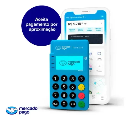 Point Mini Nfc - A Maquininha De Cartões Do Mercado Pago