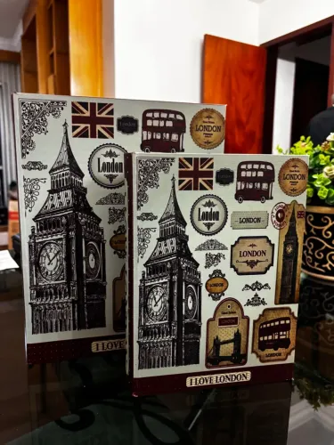Livros Decorativos Londres