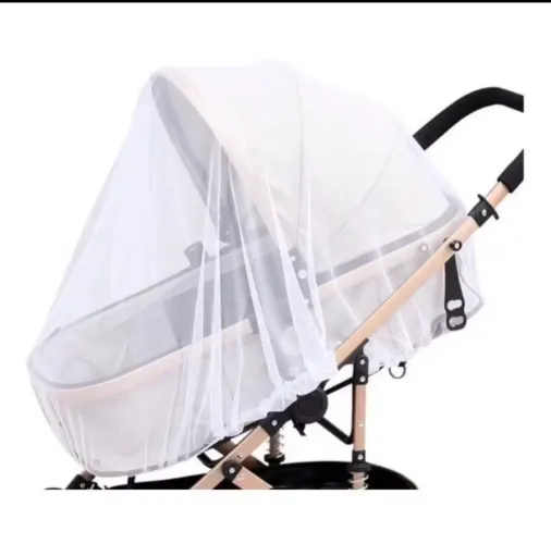 Mosquiteiro Universal Bebê Carrinho Berço Proteção Contra Mosquitos Respirável