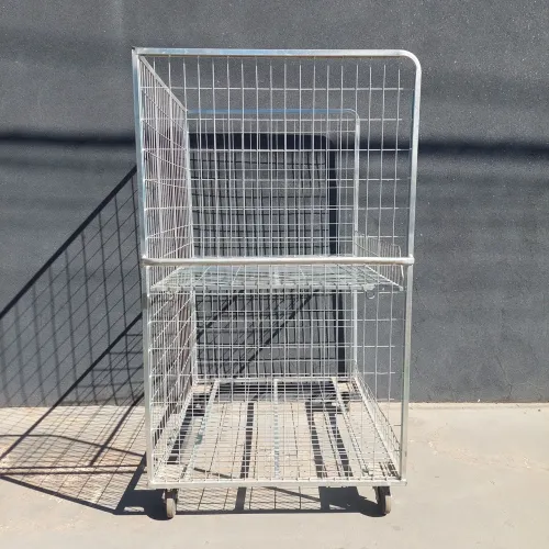 Carrinho plataforma aramado