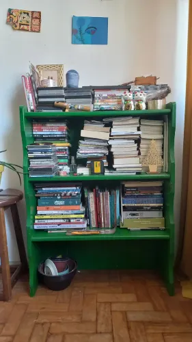 Estante Sala, para livros e outras coisas