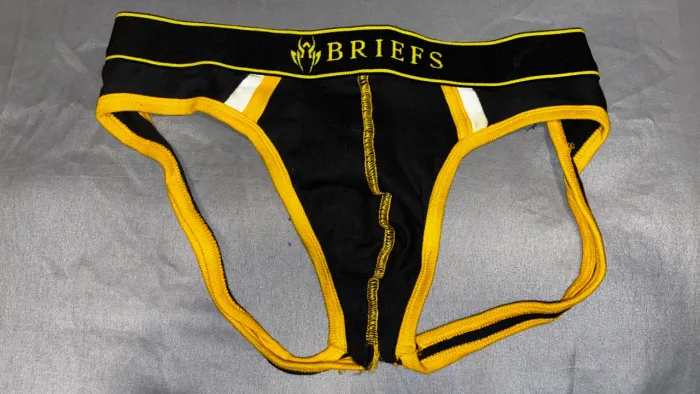 Cueca JockStrap Amarela Briefs M