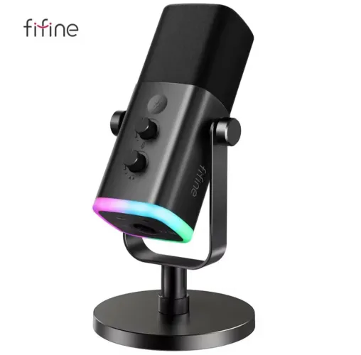 Microfone Live Fifine Am8 Premium (Original e Lacrado)