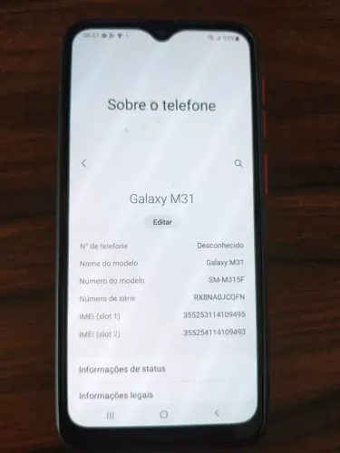 Samsung Galaxy M31 128 Gb memória 