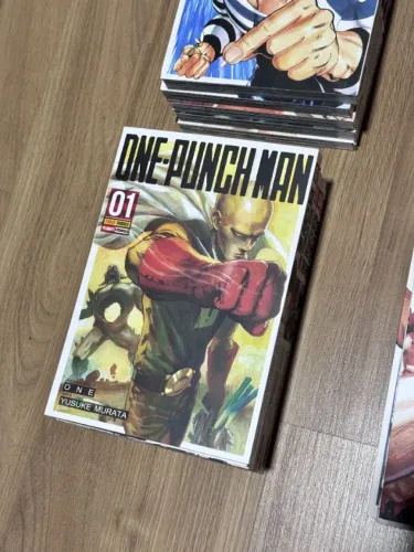 One Punch Man Mangá - Coleção volumes 1 a 25