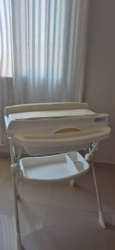 Banheira com trocador