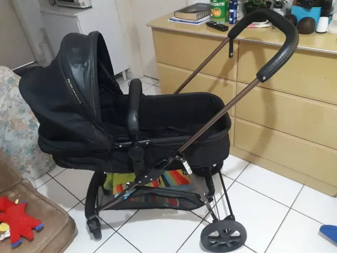 Carrinho de bebê Moisés- bebê conforto da Galzerano 
