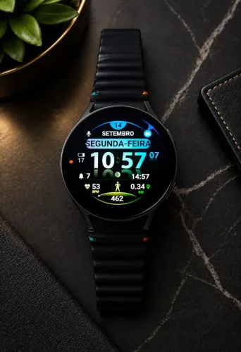 SmartWatch 7 - 44mm Bluetooth - Completo, com GPS e monitor de saúde