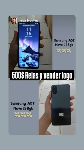 Samsung a07 p vender logo