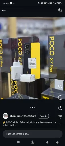 Poco X7 Pro 512/12 Máquina De Potência Lacrado Com Carregador Nacional 