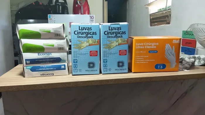 Luvas de procedimentos 