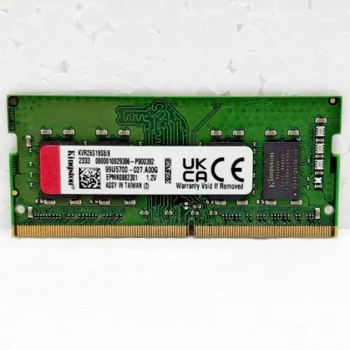 Memória RAM Notebook 8GB DDR4 2666 SODimm KINGSTON