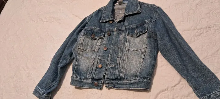 Jaqueta jeans feminina infantil 8