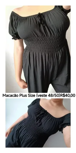 Macacão Plus Size 