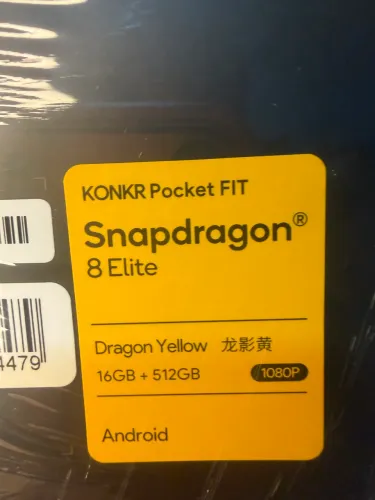 Ayaneo Konkr MAX LACRADO Pocket Fit 8 Elite MAX 16Gb 512Gb