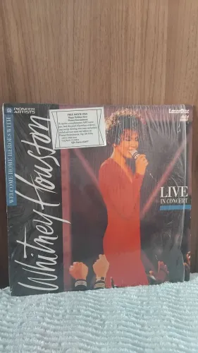 Laser Disc Whitney Houston Live