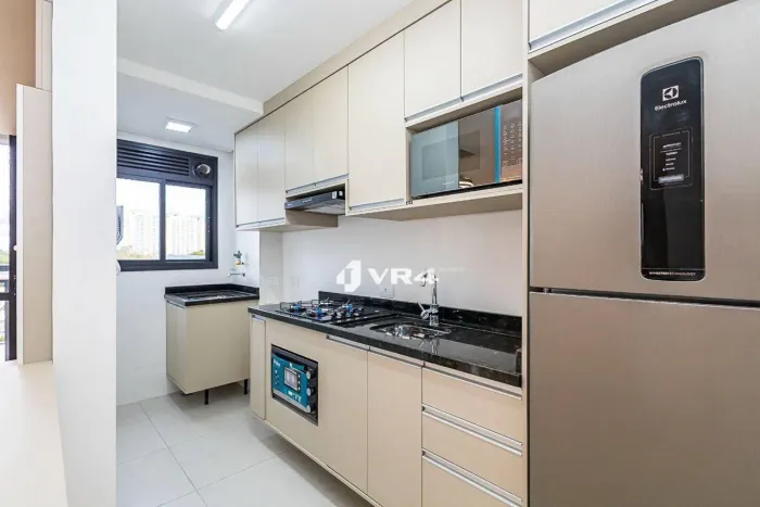 Apartamento com 1 dormitório para alugar, 45 m² por R$ 2.900/mês - Ecoville - Curitiba/PR