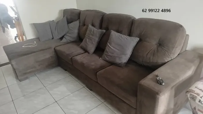 Sofá de canto - *