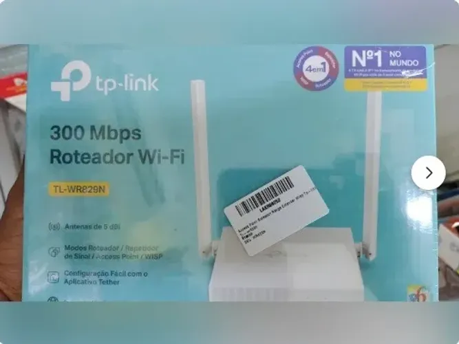 Roteador Tp-Link Wireless N 300Mbps Multi-Modo Tl-Wr840n ou Tl-Wr829n Garantia Lacrado.