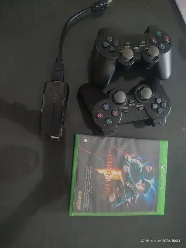 Vendo Game e stick e esse jogo de xbox one