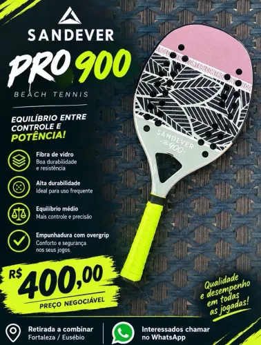 Raquete Sandever Pro 900