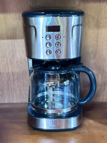 Cafeteira Eletrica Electrolux Inox Grande