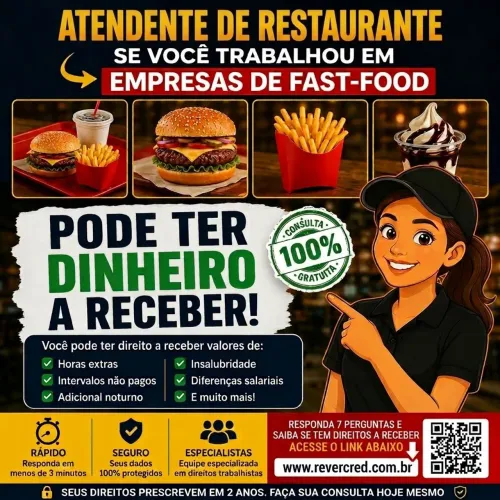 Atendente de Restaurante