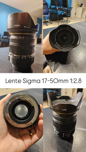 Lente Sigma 17-50mm f2.8 para Canon
