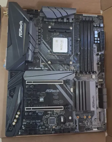 Ryzen 5 5500x3D + x470 Asrock SLI + 2x8GB Juhor Anime - Kit AM4 (SOMENTE VENDA)