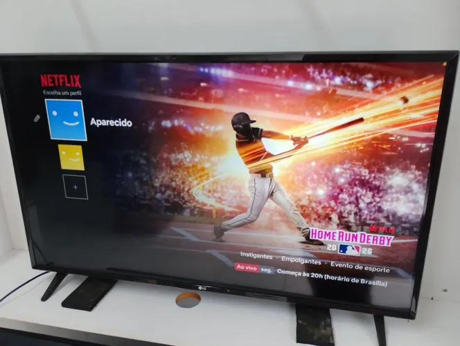 Smartv 43" LG Completa wi-fi integrado 