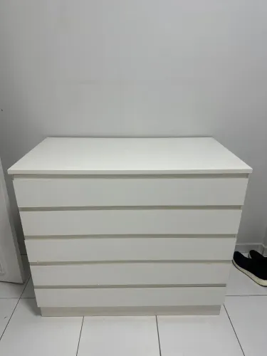 Gaveteira na cor branca