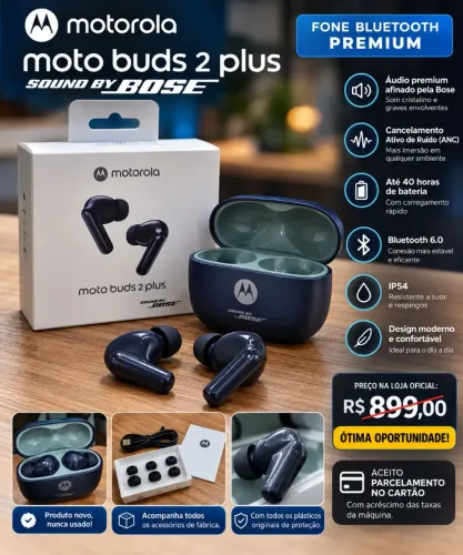 Fone Motorola buds 2 plus