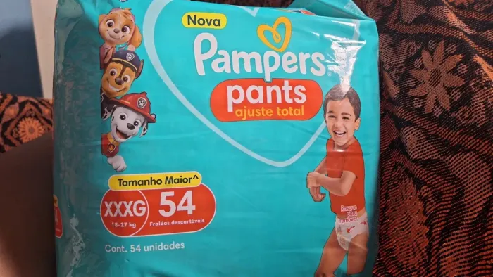 Fralda Pampers XXXG 54 unidades