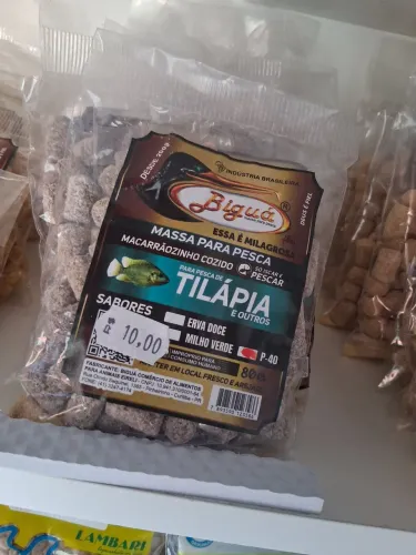 Isca massa pronta biguá 80g