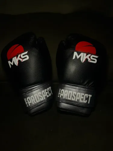 Luva De Boxe Mks Prospect Carbono Profissional