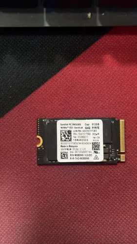 SSD NVMe 512GB 4.0! Novo!