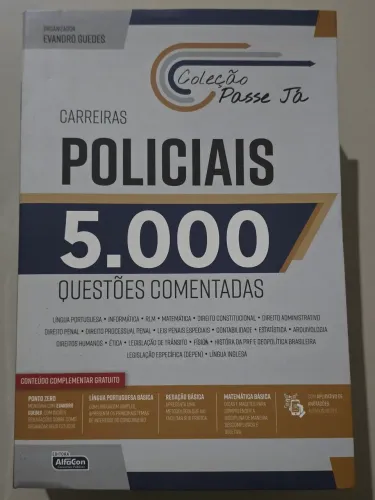 Coleção de Livros - Carreiras Policiais