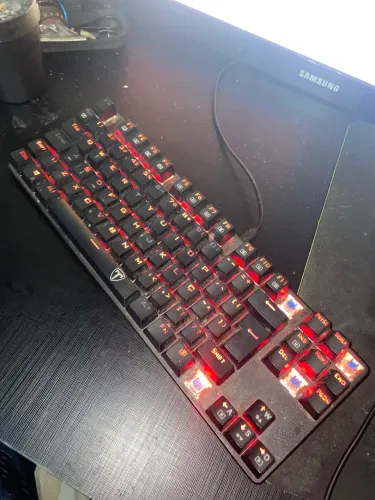 Teclado Mecanico TDagger Bora Switch Azul