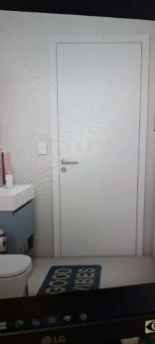 Porta de giro branca 80cm