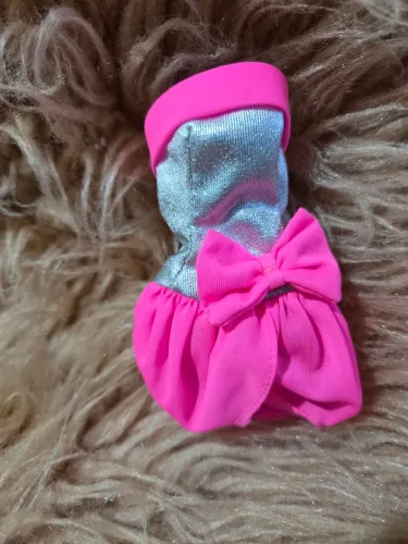 Vestido barbie 90' cartela 