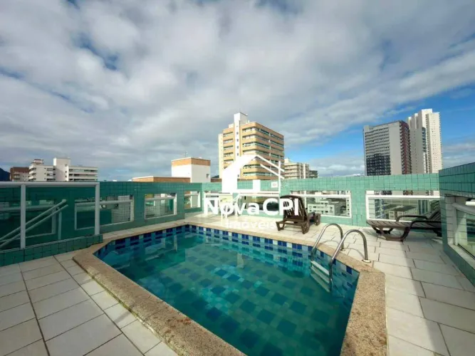 Apartamento Excelente à Venda no Boqueirão 1 Quarto, Lazer Completo Praia Grande